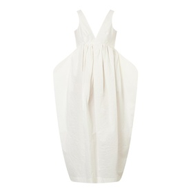 Sculptural Textured Trapezium Dress