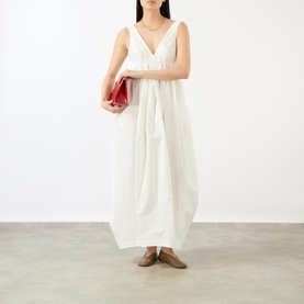 Sculptural Textured Trapezium Dress