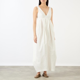 Sculptural Textured Trapezium Dress