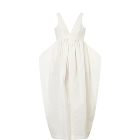 Sculptural Textured Trapezium Dress