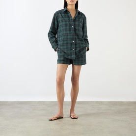 Oversized Check Shirt