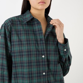 Oversized Check Shirt