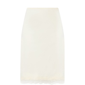 Lace-Trim Skirt