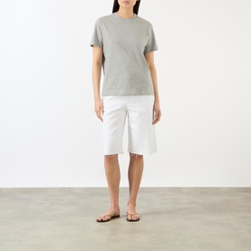 Slub M&eacute;lange T-Shirt