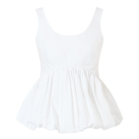 Voluminous Peplum Blouse