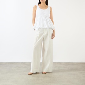 Voluminous Peplum Blouse