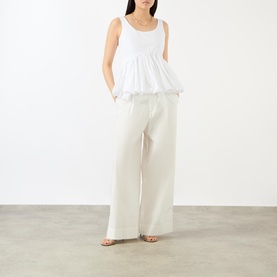 Voluminous Peplum Blouse