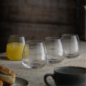 Tivoli Tumbler Glass 400ml, Set of Four