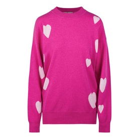 Valentina Heart Merino Wool Sweater