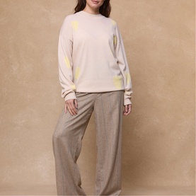 Valentina Heart Merino Wool Sweater