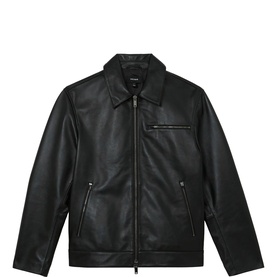 Strader Zip Leather Jacket