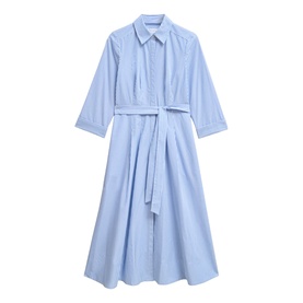 Jane Belted Shirt Dress