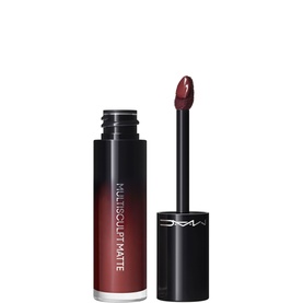 MAC Multi Sculpt Liquid Eye and Face Contour in Pinot Noir, deep burgundy shade, open wand applicator, 4.5ml bottle