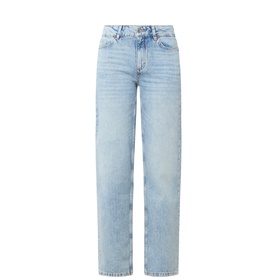 Elin Rigid Denim High-Rise Straight Leg Jeans