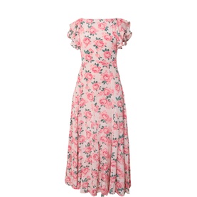 Greta Antique Rose Dress