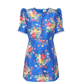 Margot Dutch Floral Mini Dress