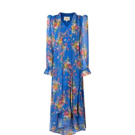Marnie Dutch Floral Print Dress