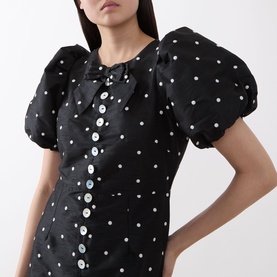 Pamela Polka Dot Mini Dress