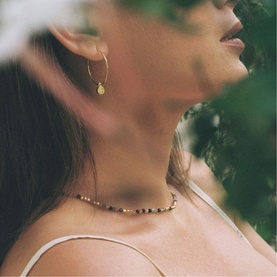 Santorini Beaded Necklace