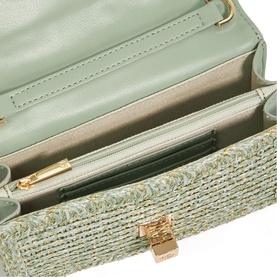 Blooms Beaded Top Handle Bag