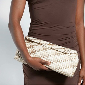 Encourage Woven Clutch