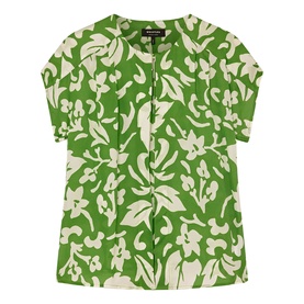 Floral Keyhole Blouse