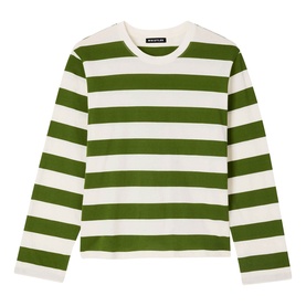 Striped Long-Sleeved Top