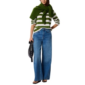 Striped Long-Sleeved Top