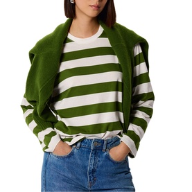 Striped Long-Sleeved Top