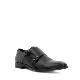 Satchin Wide Fit Double Strap Monk Shoes