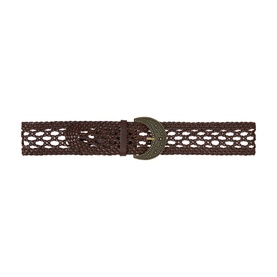 Balmy Braided Leather Belt
