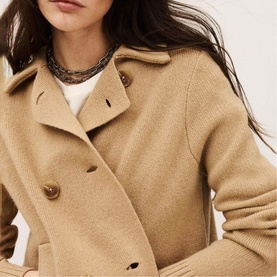Vesta Double-Breasted Knitted Blazer