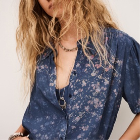 Norma Printed Shirt Dress