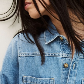 Myrella Denim Cargo Jumpsuit