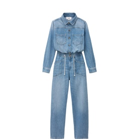 Myrella Denim Cargo Jumpsuit
