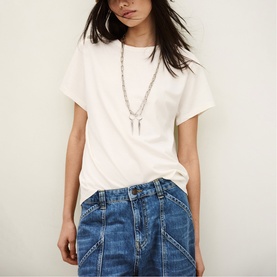 Elmer Jewel Button T-Shirt