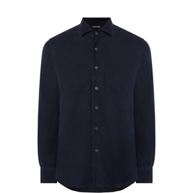 Corduroy Regular-Fit Casual Shirt