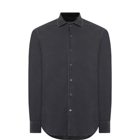 Corduroy Regular-Fit Casual Shirt