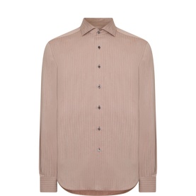 Herringbone Tonal Striped Shirt