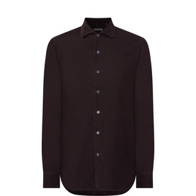 Corduroy Regular-Fit Casual Shirt