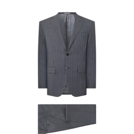Tonal Striped Two-Piece Suit
