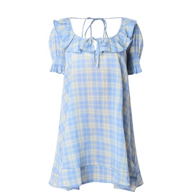 Harlow Check Mini Dress