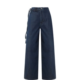 Augusta Mid-Rise Straight Leg Jeans