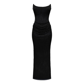 Alicia Beaded Embellished Corset Dress