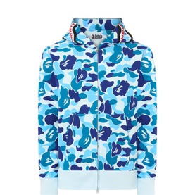 ABC Camo 2nd Shark Zip Hoodie