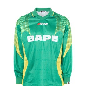 Logo Football Jersey Long-Sleeved T-Shirt