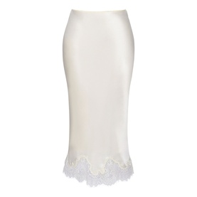 Ciara Lace Trim Slip Skirt