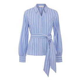 Dakota Striped Belted Shirt