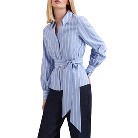 Dakota Striped Belted Shirt