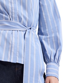 Dakota Striped Belted Shirt